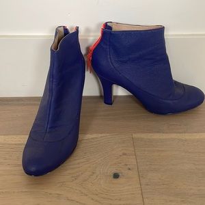 Diesel size 38 blue boots